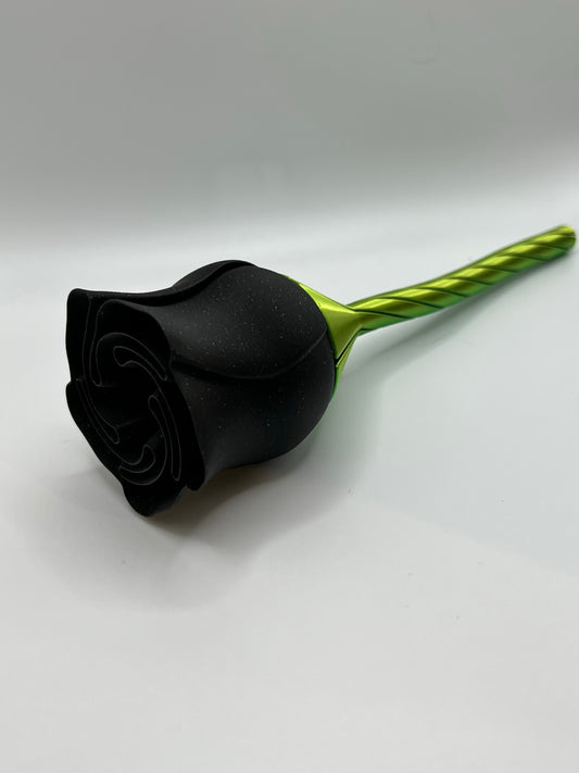 Rose with Spiral Stem