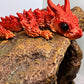 Horned Dragon with Scales - Medium